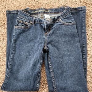 Arizona Jean Company Girls Classic Blue Straight Cut Jeans